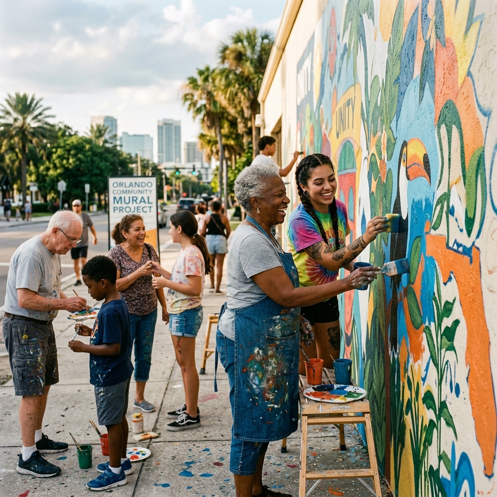 Community art impact by Arteneo Foundation
